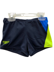 Speedo Aquashorts - Racer (Navy/Blue/Yellow)