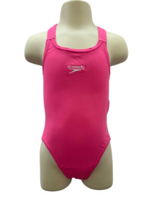 0 3y Girls Swimwear: Speedo Medalist One Piece - Pink