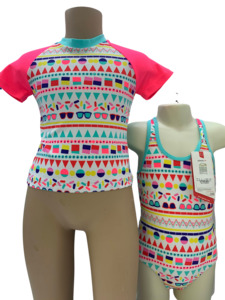Speedo Sun Top & Tog Set - All Sorts