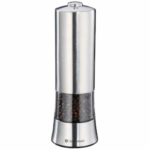 Products: Zassenhaus Gera Electric 18cm Pepper Grinder - Kitchen Essentials, Mills & Grinders, Salt & Pepper Grinders and Spice Mills - The Table
