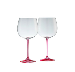 Products: Galway Crystal Pink Gin and Tonic Pair - Glassware & Drinkware, Highballs & Cocktail - The Table
