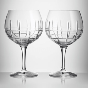 Waterford Crystal Gin Journey Cluin Balloon Pair - Glassware & Drinkware, Hi&hellip;