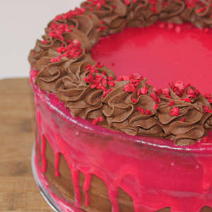 Decadent Chocolate Berry Cake (GF)