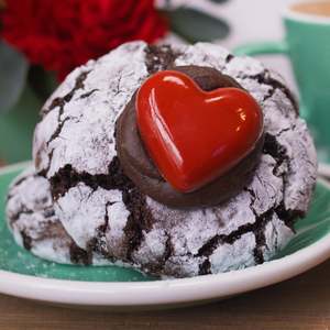 Chocolate Crackle Cookies