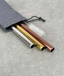 Our Full Range: Stainless Steel Straws