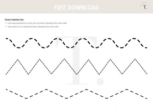 Fine Motor Skills - Printable Free Download