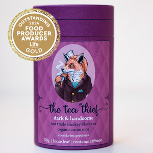 Products: Dark & Handsome Smokey Black Tea The Tea Thief NZ