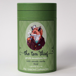 Products: Organic Wild Greek Mountain Tea A Getaway in a Cup