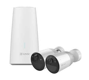 EZVIZ BC1-B2 Security Bundle - 2-Pack ( Camera x 2 & Base x 1 )