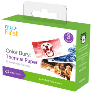 The Technology Launch Sale: Thermal Paper Color Burst for myFirst Camera Insta 20