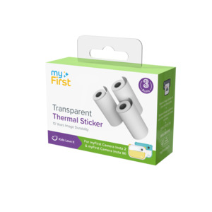 Thermal Sticker Transparent 2.0 for myFirst Camera Insta 20/Insta 2/Insta Wi