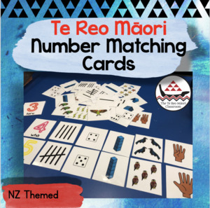 Products: Te Reo Māori Number Matching Cards - The Te Reo Māori Classroom