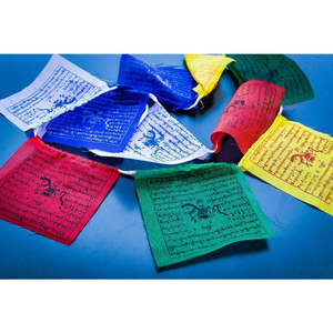 Homeware: Mini Tibetan Prayer Flags