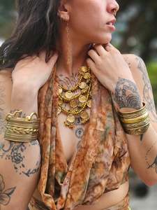 Brass Cari Necklace