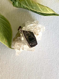 Jewellery: Rough Shungite Pendant - One of a Kind