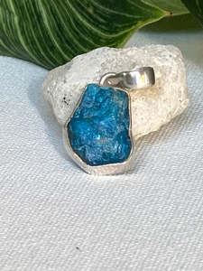Rough Apatite Pendant - One of a Kind