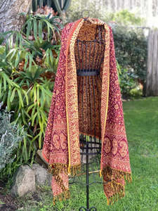 Paisley Wool Blanket Shawls