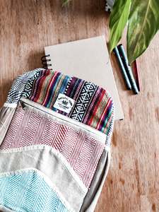 Hemp and Cotton Medium Backpack