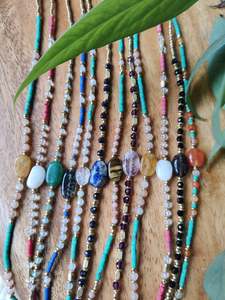 Crystals: Crystal Bead Anklet