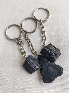 Crystals: Black Tourmaline Keychain