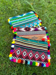 Gifts Under 20: Pompom Embroidered Clutch bag