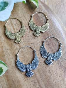 Gifts Under 20: Brass Owl Earrings