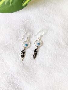 Sterling Silver Dreamcatcher Earrings