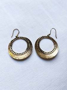 Hammered Earrings