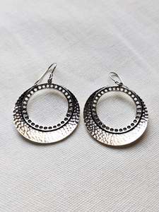 Hammered Earrings