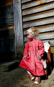 Kids Clothing: Lohi Linen Ada Valley mini Dress