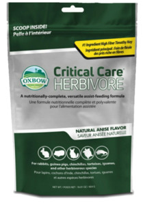 Chinchilla Sale Items: Oxbow Critical Care Apple & Banana