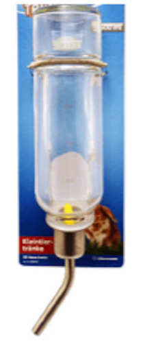 Chinchilla Sale Items: Trixie Glass Water Bottle 250ml