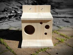 Wooden Cubby House | Perfect Home for Chinchillas