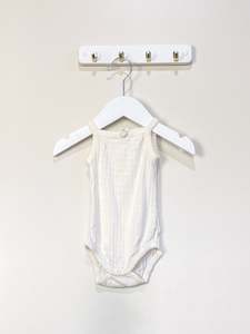 Nature Baby: Nature Baby organic pointelle singletsuit (3-6m)