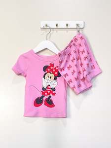 Disney Store organic Minnie Mouse PJ set (3y)