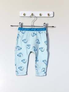 Pants Leggings: Bonds leggings - fish (6-12m)