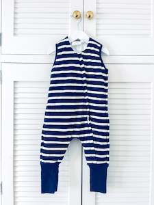 Woolbabe merino cotton duvet weight sleep suit (1y)