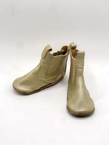 Bobux soft sole jodphur boots - gold (3-9m)