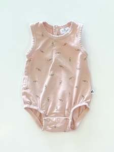 Burrow & Be organic seahorse singletsuit (3-6m)