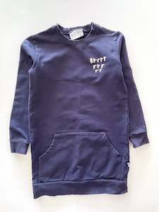 Minti brrr furry dress (8y)