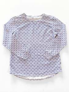 Radicool oriental blue long sleeve tee (8y)