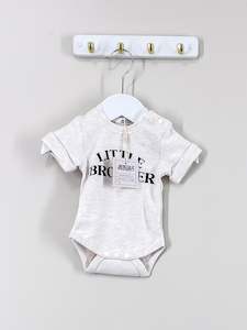 Brand New: BNWT Bencer & Hazelnut little brother bodysuit (newborn)
