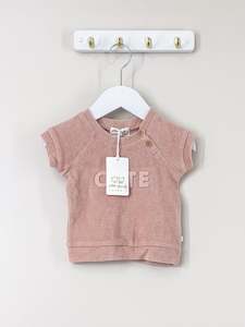 BNWT Wilson & Frenchy organic terry tee (0-3m)