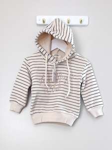Bencer Hazelnut: BNWT Bencer & Hazelnut love bug club hoodie - stripe (3y)