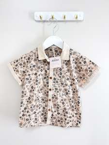 Bencer Hazelnut: BWNT Bencer & Hazelnut collared shirt (4y)