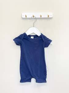 Last Chance Sale: Babu shortie romper (0-3m)
