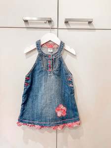 Last Chance Sale: Vintage OshKosh denim dress '00s (1y)