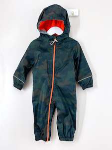 BNWOT Mountain Warehouse rain suit (9-12m)