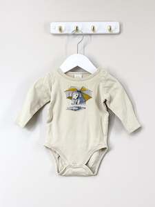Bodysuits: Little Bunny rainy days bodysuit (6-12m)
