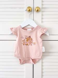 Aster Oak: Aster & Oak organic posy floral bodysuit (newborn)